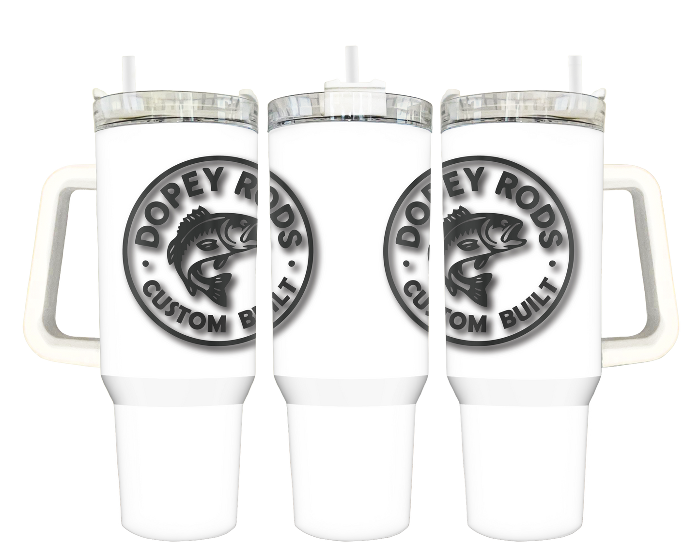 40oz “Dopey Rods” Tumbler – Built for the Bold multiple color options