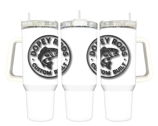 40oz “Dopey Rods” Tumbler – Built for the Bold multiple color options