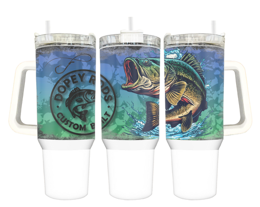 40oz “Dopey Rods” Tumbler – Built for the Bold multiple color options